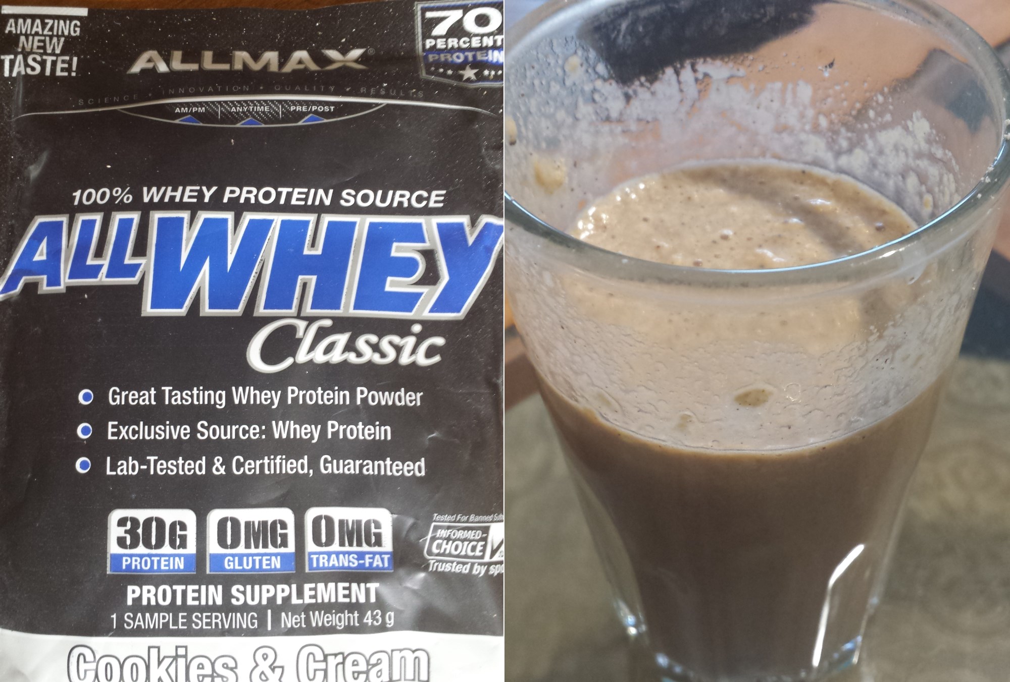 Allwhey Classic protein powdersupplement from Allmax