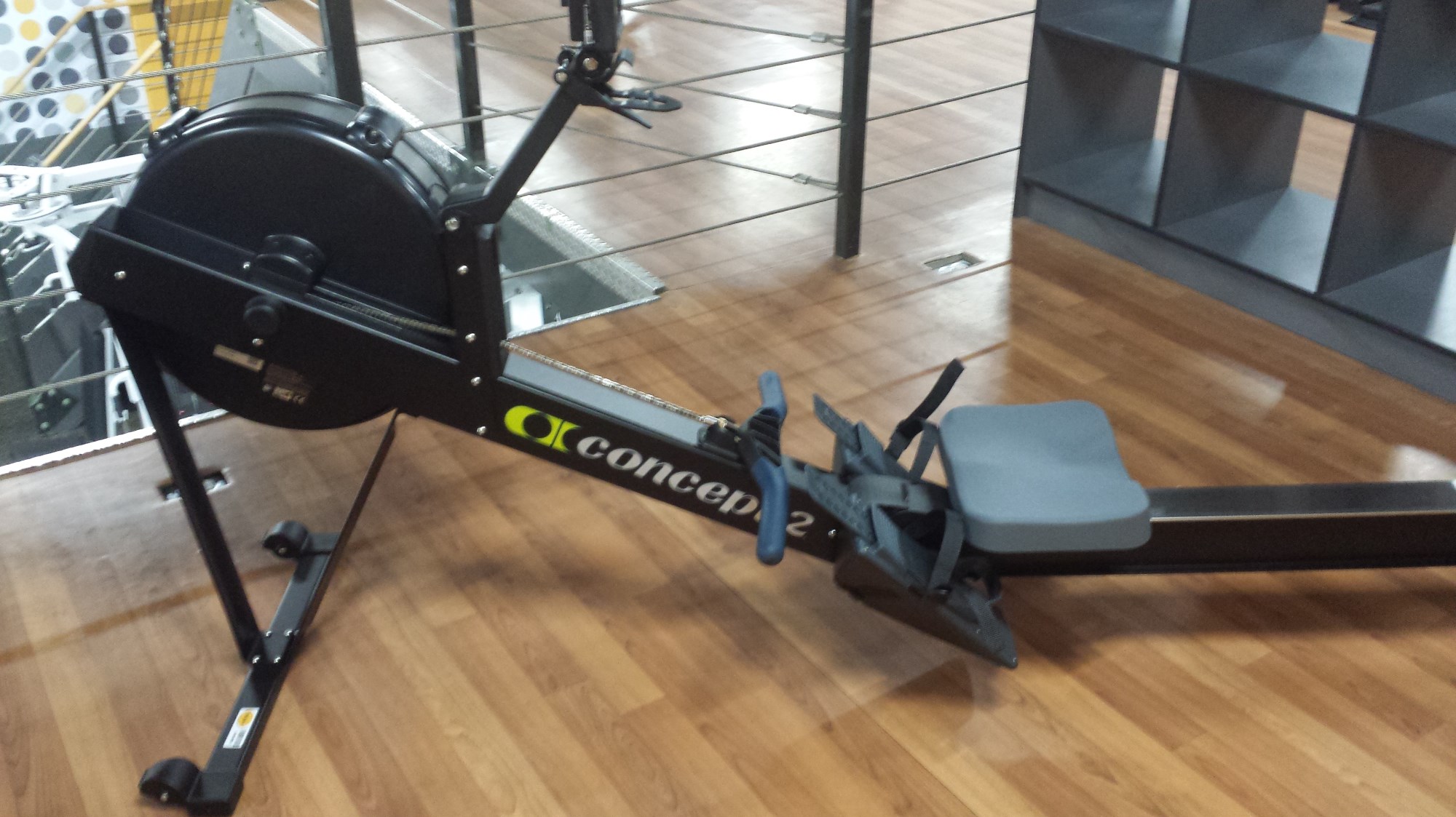 Concept2 rowing machine, indoor rower - photo by popular fitness