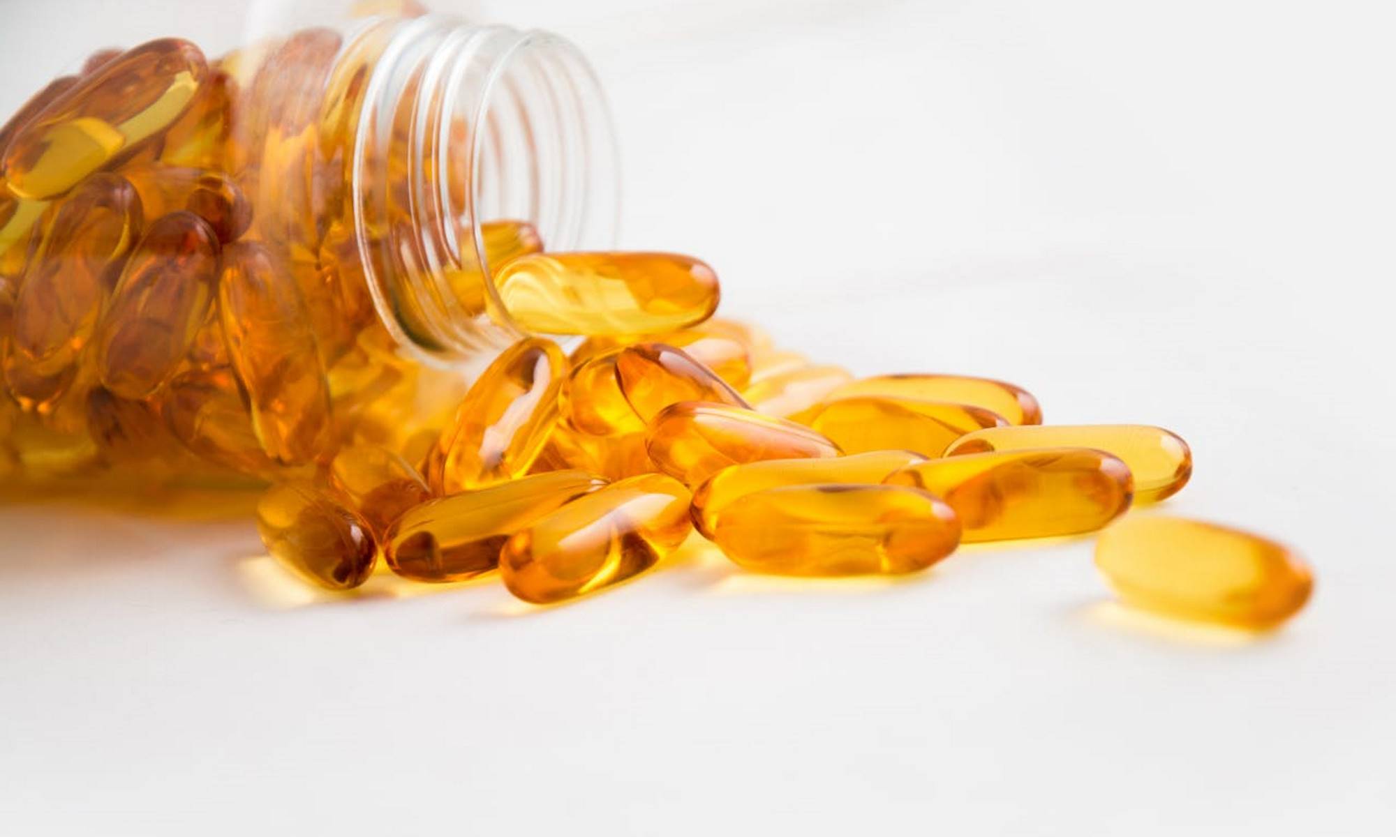 Bottle of supplements in pill form